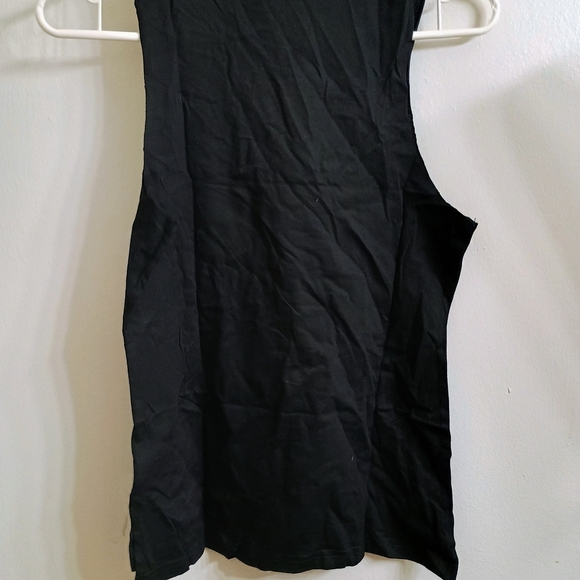 HAODUOYI Black Top With Gold Leaf - Picture 5 of 5